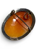 Brosche Mandile 1922 Dame Cammei  in Silber Conchiglia 2MSPCM30 - 2MSPCM30